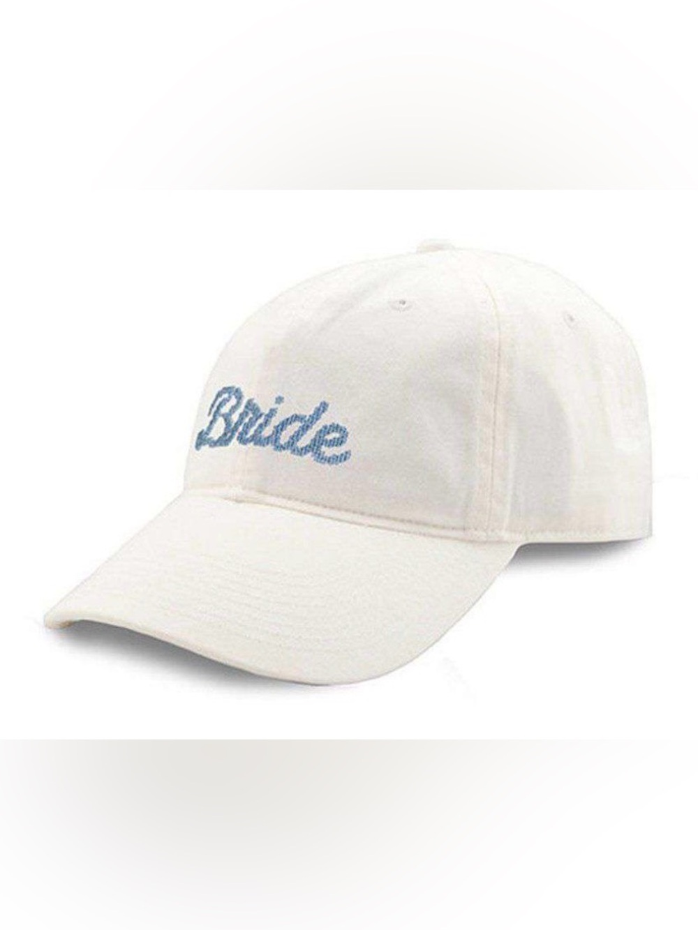 Bride Needlepoint Hat in White by Smathers & Branson